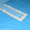 MERCATOR Opero steril kendő - 150x200 cm, ragasztós szélű, U nyílással (32 db/karton)