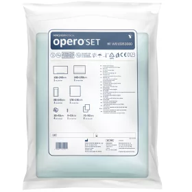   MERCATOR Opero izoláló szett - standard, piros Mayo (8 db/szett)