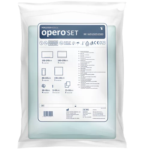 MERCATOR Opero izoláló szett - standard, piros Mayo (8 db/szett)