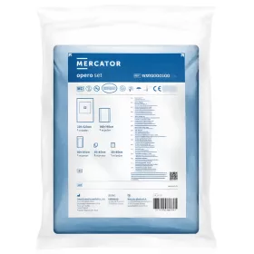   MERCATOR Opero kéz- és lábfej izoláló szett, piros Mayo (műszertartó zsákkal) (7 db/szett)