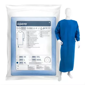 MERCATOR Opero műtősköpeny, SMMMS, XL (50 db/karton)
