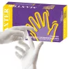 Maxter Gumikesztyű Latex Púdermentes "S" 5,7g 100 db/doboz (10 doboz/karton)