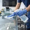 Maxter Gumikesztyű Nitril Kék Hosszú Púdermentes "M" 5,7g 100 db/doboz (10 doboz/karton)
