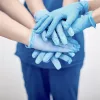 Maxter Gumikesztyű Nitril Kék Púdermentes "S" 3,6g 200 db/doboz (10 doboz/karton)