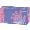 Maxter Gumikesztyű Nitril Kék Púdermentes "M" 3,6g 200 db/doboz (10 doboz/karton)