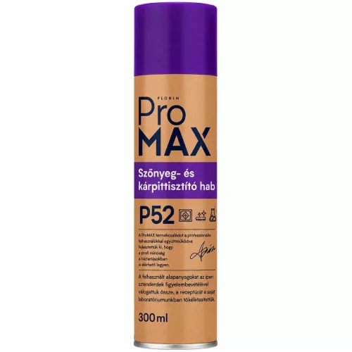 Promax szőnyeg és kárpittisztító hab 300ml