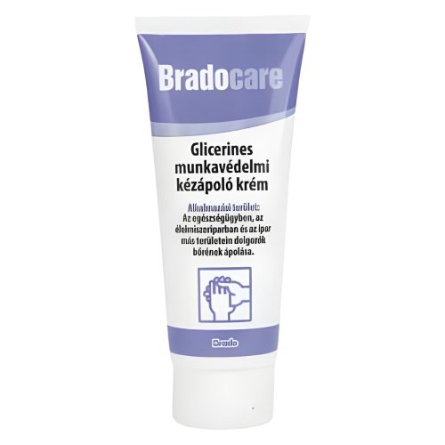 Bradocare Glicerines munkavédelmi kézápoló krém (100 ml)