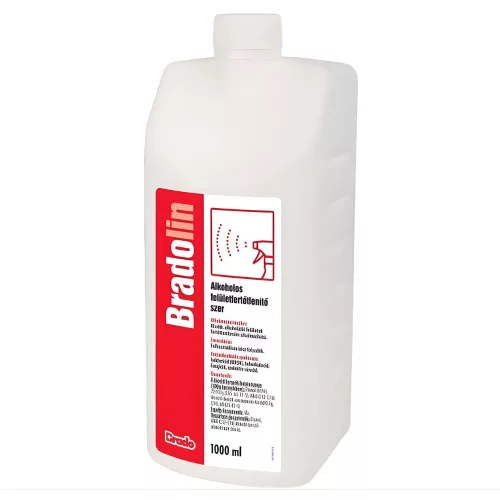 Brado Bradolin alkoholos felületfertőtlenítő szer (1 L)