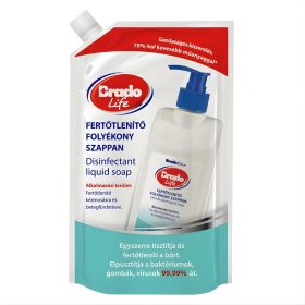 BradoLife fertőtlenítő folyékony szappan utántöltő (500 ml)