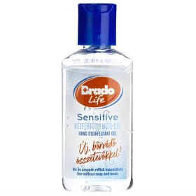 BradoLife Kézfertőtlenítő gél Sensitive (50 ml)