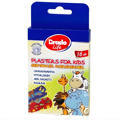 BradoLife sebtapasz gyerekeknek (16 db)