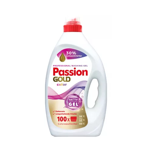 Passion Gold mosógél színes ruhákhoz 4L / 100 mosás