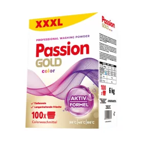 Passion Gold színes mosópor 6kg / 100 mosás