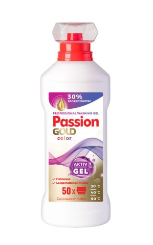 Passion Gold  mosógél színes ruhákhoz 2L / 50 mosás (6db/karton)
