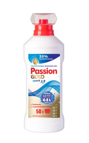 Passion Gold  mosógél sport ruhákhoz 2L / 50 mosás (6db/karton)