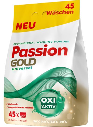 Passion Gold  univerzális mosópor 2,7kg / 45 mosás (5db/karton)