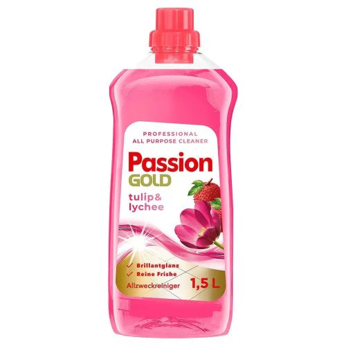 Passion Gold  általános tisztítószer licsi illat 1,5L (8db/karton)