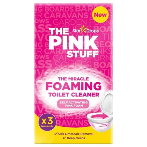 The Pink Stuff habos WC-tisztító 3x100g (12db/karton)
