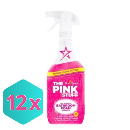 The Pink Stuff fürdőszobai tisztító hab 850ml KARTON - 12db
