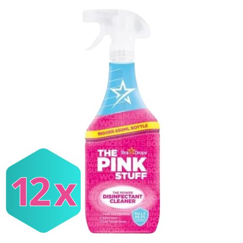 The Pink Stuff fertőtlenítő, tisztító spray 850ml KARTON - 12db