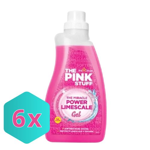 The Pink Stuff Vízlágyító és Vízkőoldó Gél 1 L KARTON - 6db