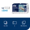 Tork kéztörlő tömörített H2 Soft Multifold Premium, 2r., 225lap/csg, 12csg/karton