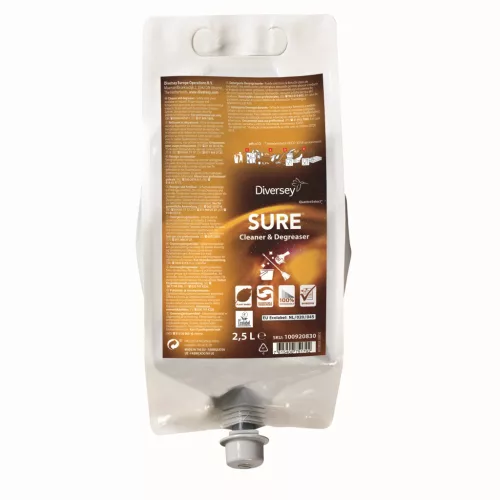 SURE Cleaner & Degreaser QS 2.5L - Erőteljes tisztító- zsíroldószer