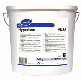   Hypoclean VK38 20kg - Emelt aktívklór tartalmú, erős zsíroldó hatású por, könnyűfém felületkere is