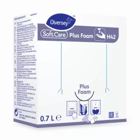   Soft Care Plus Foam H42 0.7L - Antibakteriális kéztisztító habszappan