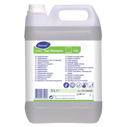 TASKI Tapi Shampoo szőnyeg és kárpitok samponozós, szárazhabos tisztításához 5L (2db/karton)
