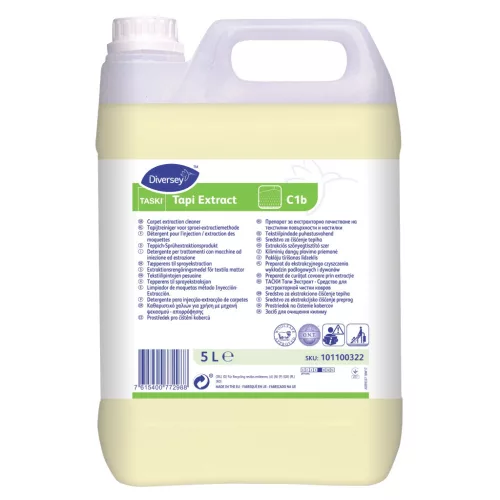 TASKI Tapi Extract padlószőnyegek és kárpitok injekciós - extrakciós módszerrel történő gépi mély tisztítására 5L (2db/karton)
