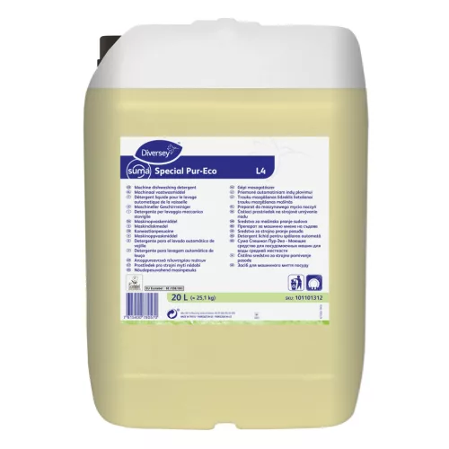 Suma Special Pur-Eco L4 20L - Folyékony gépi mosogatószer közepesen kemény vízhez