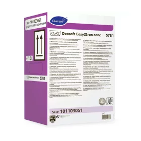   Clax Deosoft Easy2Iron conc 57B1 prémium minőségű, vasaláskönnyítő hatású öblítőszer koncentrátum, szagsemlegesítő hatással Safepack kiszerelésben 10L