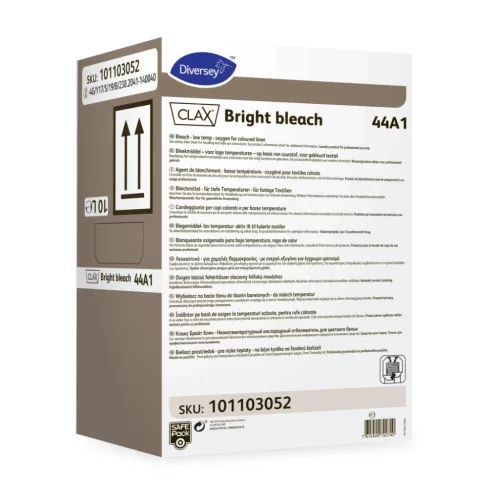 Clax Bright bleach 44A1 10L - Oxigén-bázisú fehérítőszer alacsony és közepes hőfokú alkalmazásokhoz színes textíliához