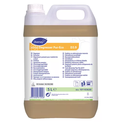 Suma Degreaser Pur-Eco D3.9 erős zsíroldós 5L (2db/karton)