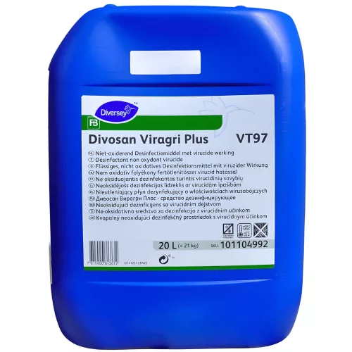Viragri Plus VT97 20L - Nem oxidáló hatású fertőtlenítőszer