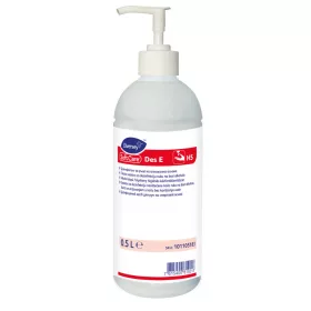   Soft Care Des E H5 alkoholos folyékony kézfertőtlenítő 500ml pumpával
