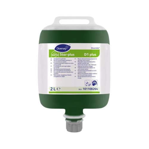 Suma Star D1 plus DvF erősen koncentrált kézi mosogatószer 2L (3db/karton)