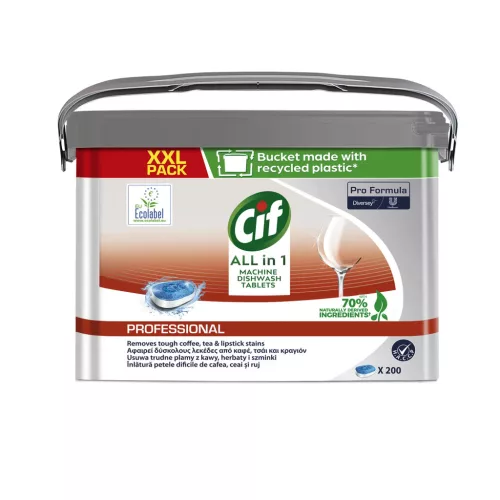 Cif AllIn1 Tablets gépi mosogatótabletta (200db/doboz)