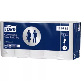   Tork toalettpapír T4 kistekercses Premium 3r., fehér, 32m, 250lap, 30tek/csg