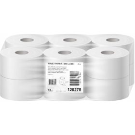   Tork toalettpapír T2 mini Jumbo Advanced - 2r., fehér, 170m/tek, 12tek/karton