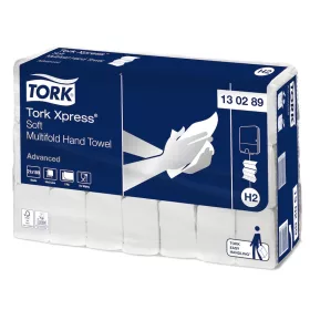   Tork kéztörlő H2 Advanced Interfold, soft, 2r., 180lap/csg, 21csg/karton