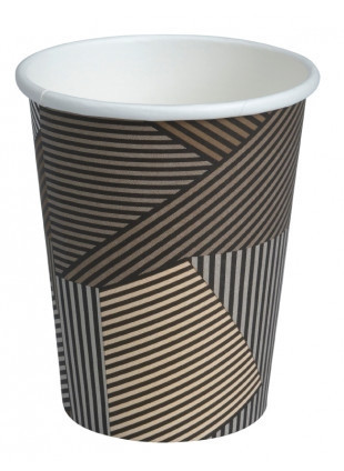 Papírpohár csíkos 480ml O90mm 50db/csg, 1000db/karton (AB) (EU jelölt)