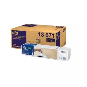   Tork szalvéta adagolós "Xpressnap Snack" N10 Premium Extra soft levélmintás fehér, 2r., 1/4, 21,6X21,6cm, 500db/csg, 4000db/karton