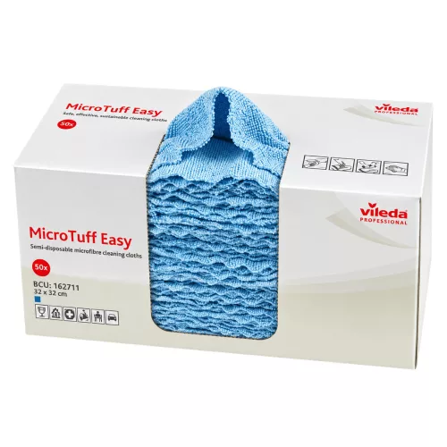 Vileda Microtuff Easy törlőkendő 50db/csg kék