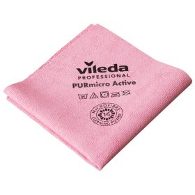   Vileda PURmicro active mikroszálas törlőkendő (5db/csg) piros