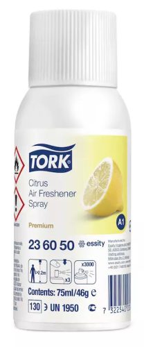 Tork illatosító A1 utántöltő Premium aerosol 100ml (12db/karton) citrus