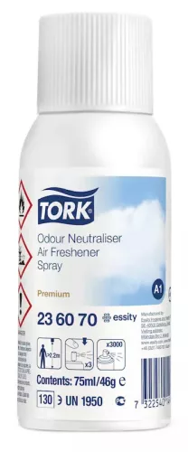 Tork illatosító A1 utántöltő Premium aerosol 100ml (12db/karton) szagsemlegesítő