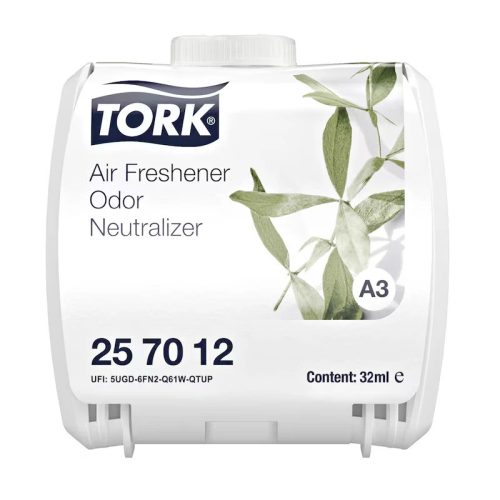 Tork folyamatos adagolású légfrissítő A3, 32ml (6db/karton) szagsemlegesítő