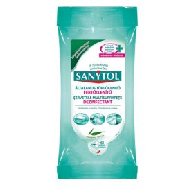   Sanytol fertőtlenítő tisztító kendő 72db/csg (10csg/karton)